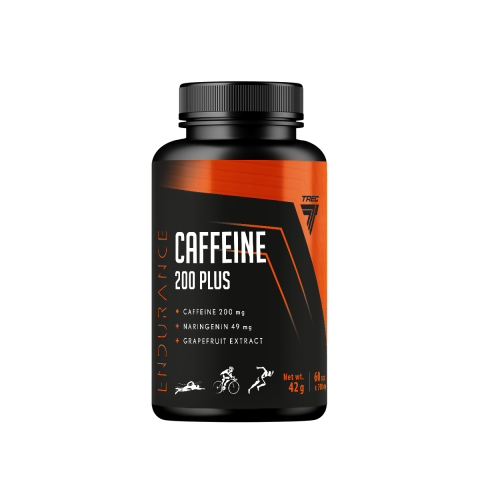 Endurance Caffeine 200 PLUS 60 cap. kofeina Trec Nutrition
